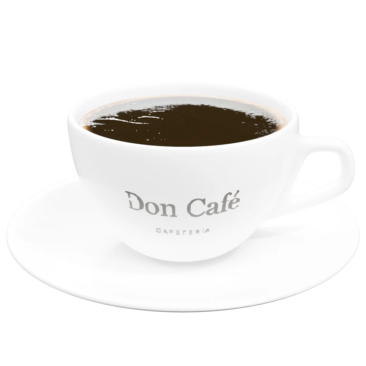 Taza de café con el logo de Cachitos